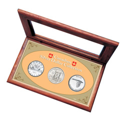 Canadian Silver Dollar Box Set