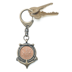 Shipwreck Coin Key Chain