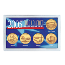 2005 Gold-Layered State Quarters