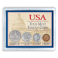 USA Four Most Famous Coins