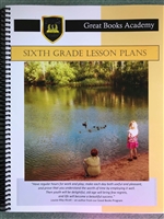 Great Books Academy Grade 6th Grade Lesson Plans binder