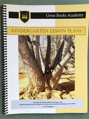 Great Books Academy Kindergarten Lesson Plans binder
