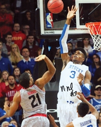 Nerlens Noel Autographed 8X10 (block)