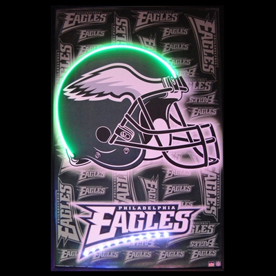 EAGLES HELMET NEON/LED