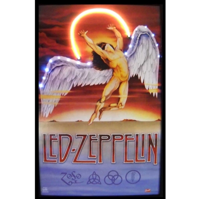 LED ZEPPELIN NEON/LED POSTER