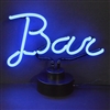 BAR SCRIPT NEON SCULPTURE