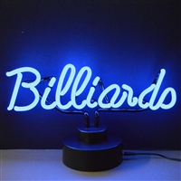 BILLIARDS NEON SCULPTURE