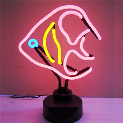 ANGEL FISH NEON SCULPTURE