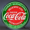 15 INCH BACKLIT LED LIGHTED SIGN COCA-COLA EVERGREEN