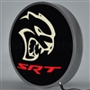 15 INCH BACKLIT LED LIGHTED SIGN DODGE HELLCAT SRT