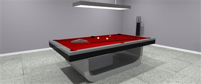 Silver Royal Pool Table