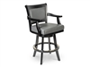 Presidential Backed Bar Stool