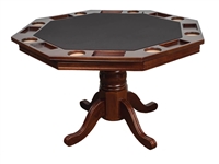 Octagonal Convertible Poker Table