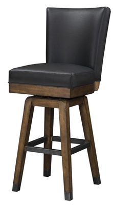 Rustic Backed Barstool