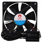 VASCA Octo AF-120 4.25" Variable Speed Fan Wholesale Aquarium Supply