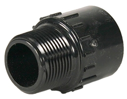 Schedule 40 PVC Male Adapter 1-1/2" Slip x 1-1/2" Thread