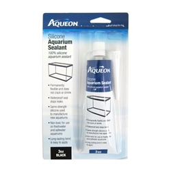 BLACK Silicone Aquarium Sealant 3 oz Aqueon