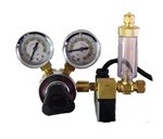 Milwaukee MA957 CO2 Milwaukee Solenoid Valve, CO2 Regulator with Bubble Counter