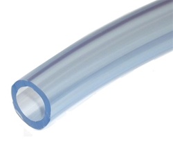 Clear Vinyl Aquarium Clear Hose 1" ID (per foot)