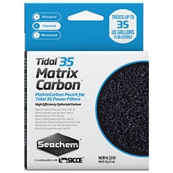 VASCA Seachem Tidal 35 Filter Replacement Matrix Carbon 90 ml Wholesale Aquarium Supply