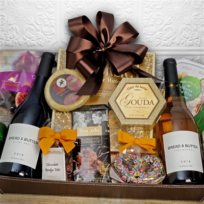 Bread & Butter Wine Gift Basket