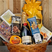 Moet & Chandon Imperial Brut Champagne Gift Basket