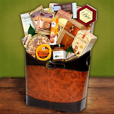 CEO Magazine Rack Gift Basket