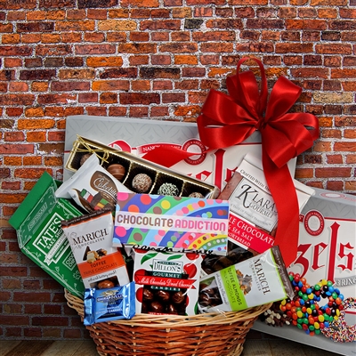 Chocolate Addiction Gift Basket