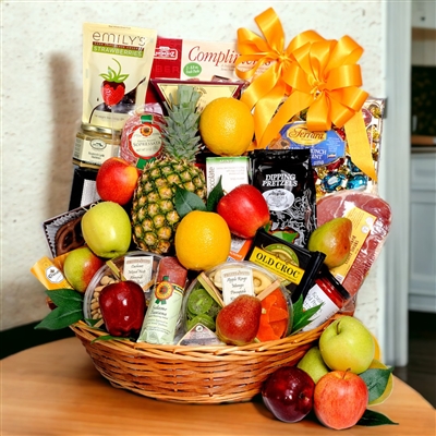 Cornucopia Gift Basket