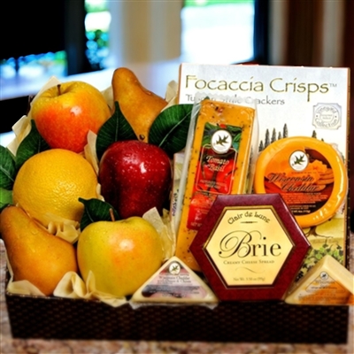 Fruit & Cheese Combo Gift Box