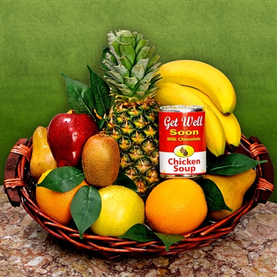 Get Well Fruit Gift Basket