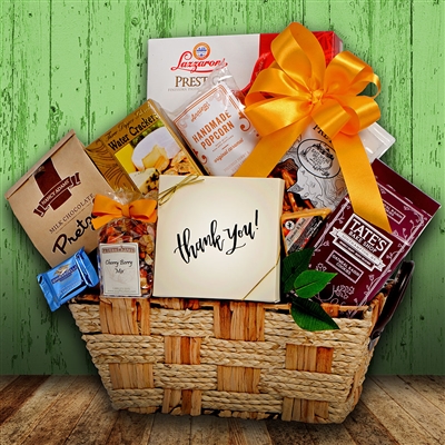 Gourmet Gratitude Moments Gift Basket