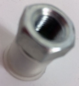 1/2 x 1/4 NPT Plated Bushing