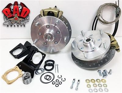 Gen 1 Classic VW Bus Rear Disc Brake Conversion Kit - 4745