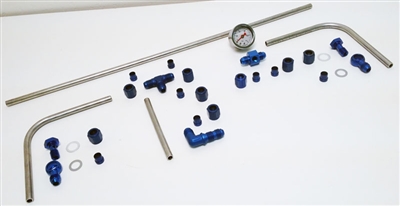 Dellorto (12mm Banjo Bolt) Hardline Fuel Line Kit - 8080