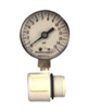 Outlet Fitting Assembly for Regulator w/Pressure Gauge 15PSI