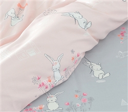 Bunny Rabbit Print Fabric