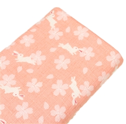 Bunny Rabbit Print Fabric