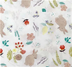 Bunny Rabbit Print Fabric