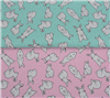 Bunny Rabbit Print Fabric