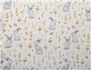 Bunny Rabbit Print Fabric