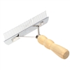 Wood Handled Rabbit Shedding Rake