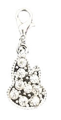 Crystal Bunny Charm