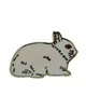 Netherland Dwarf Rabbit Pin/Brooch