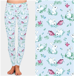 All Things Bunnies Leggings 7