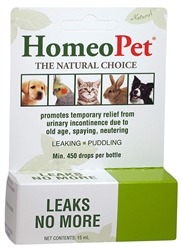 HomeoPet Leaks No More