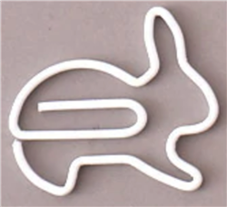 Bunny Paperclips