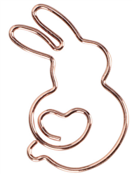 Bunny Paperclips