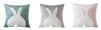 All Things Bunnies Velvet Bunny Butt Throw Pillows