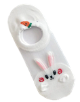 Bunny and Carrot Anklet Socks